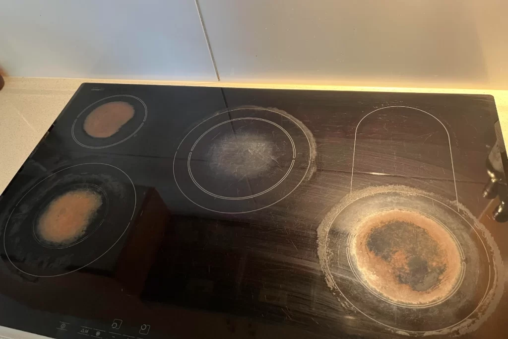 How To Clean Glass Stove Top Stains