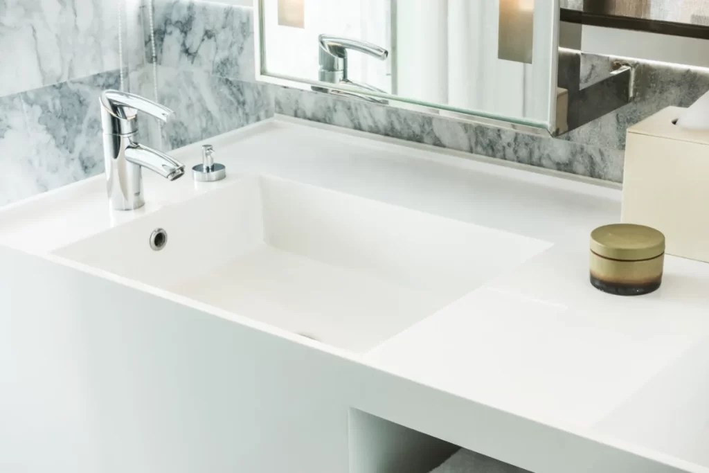 How to Clean a White Porcelain Sink